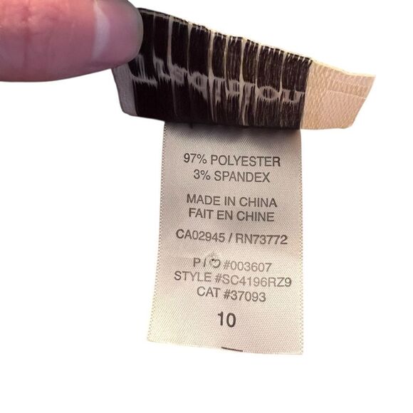 Tradition full zip paisley printed coat. Size 10 - Picture 5 of 8